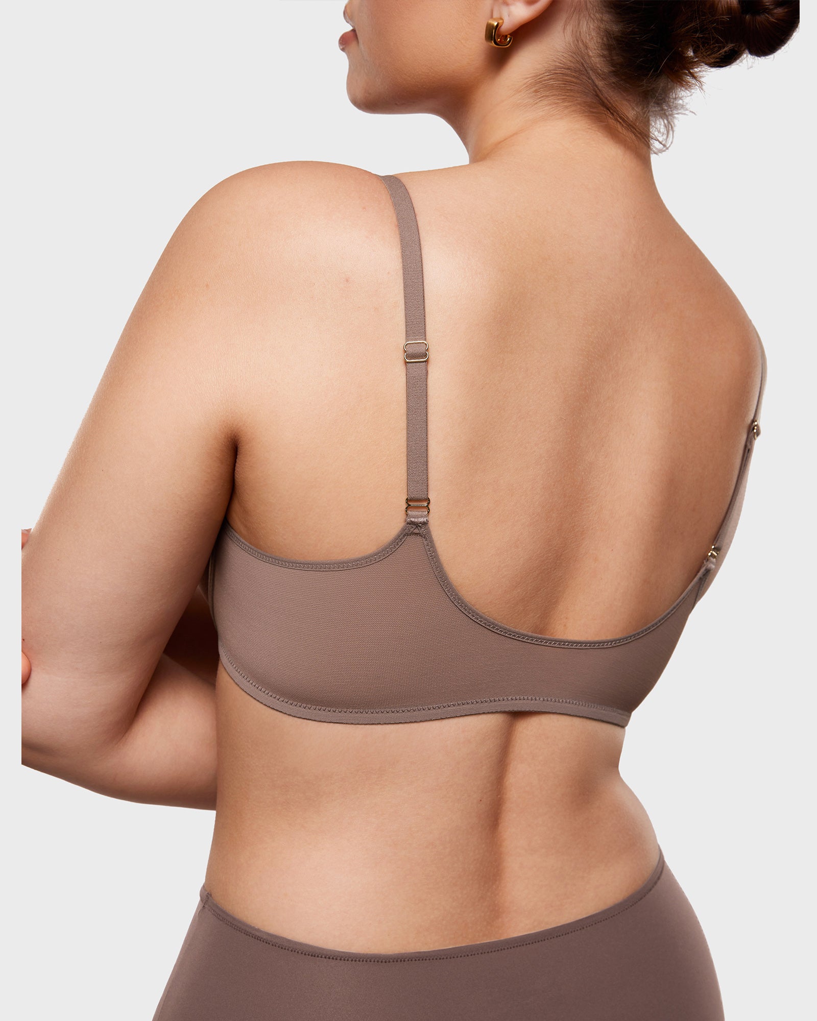 Cosnufy® Sheer Front Closure Bra
