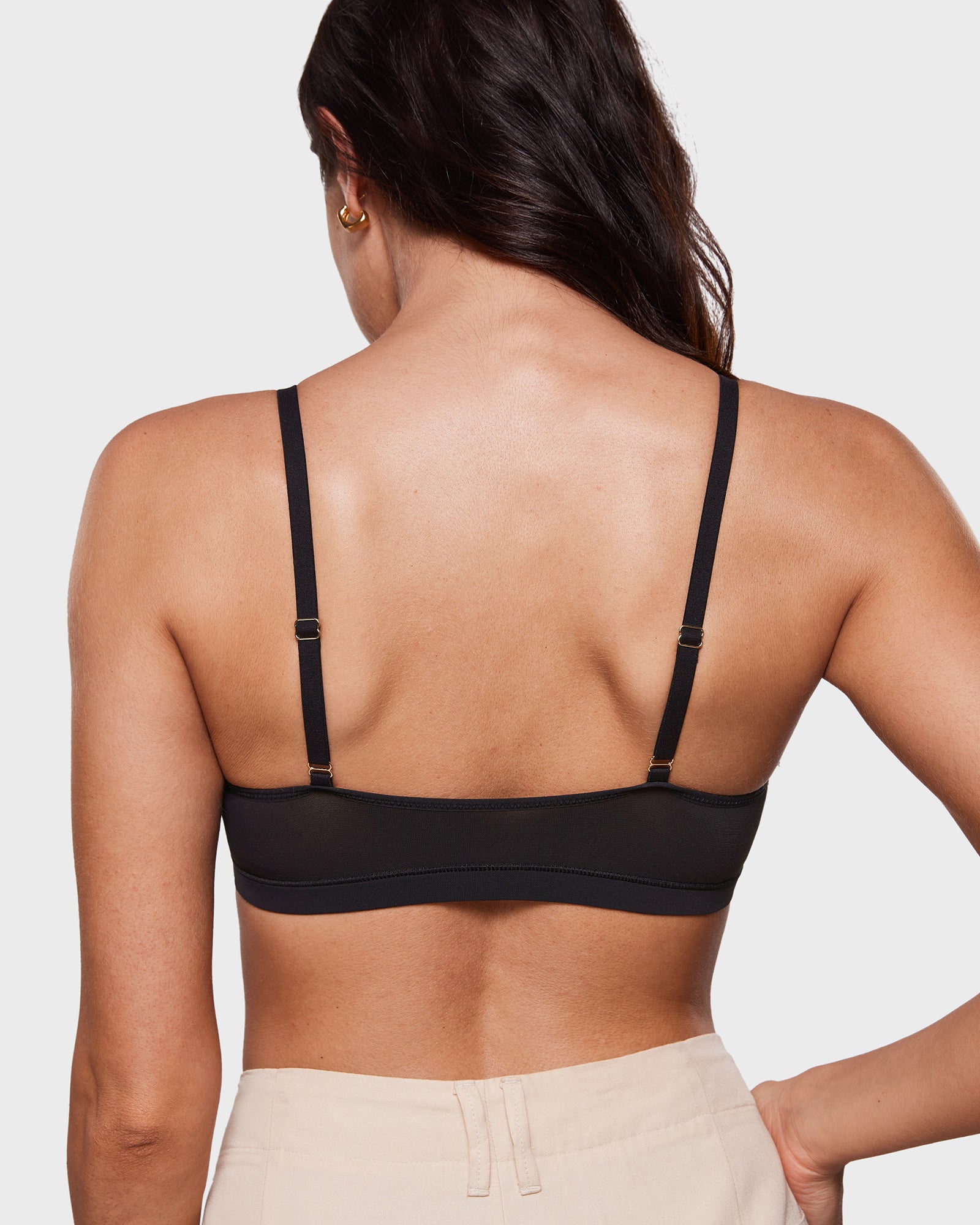 Cosnufy® Sheer Scoop Bralette