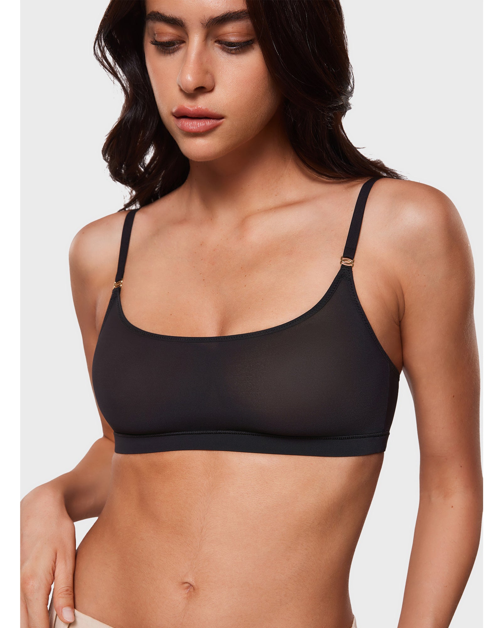 Cosnufy® Sheer Scoop Bralette