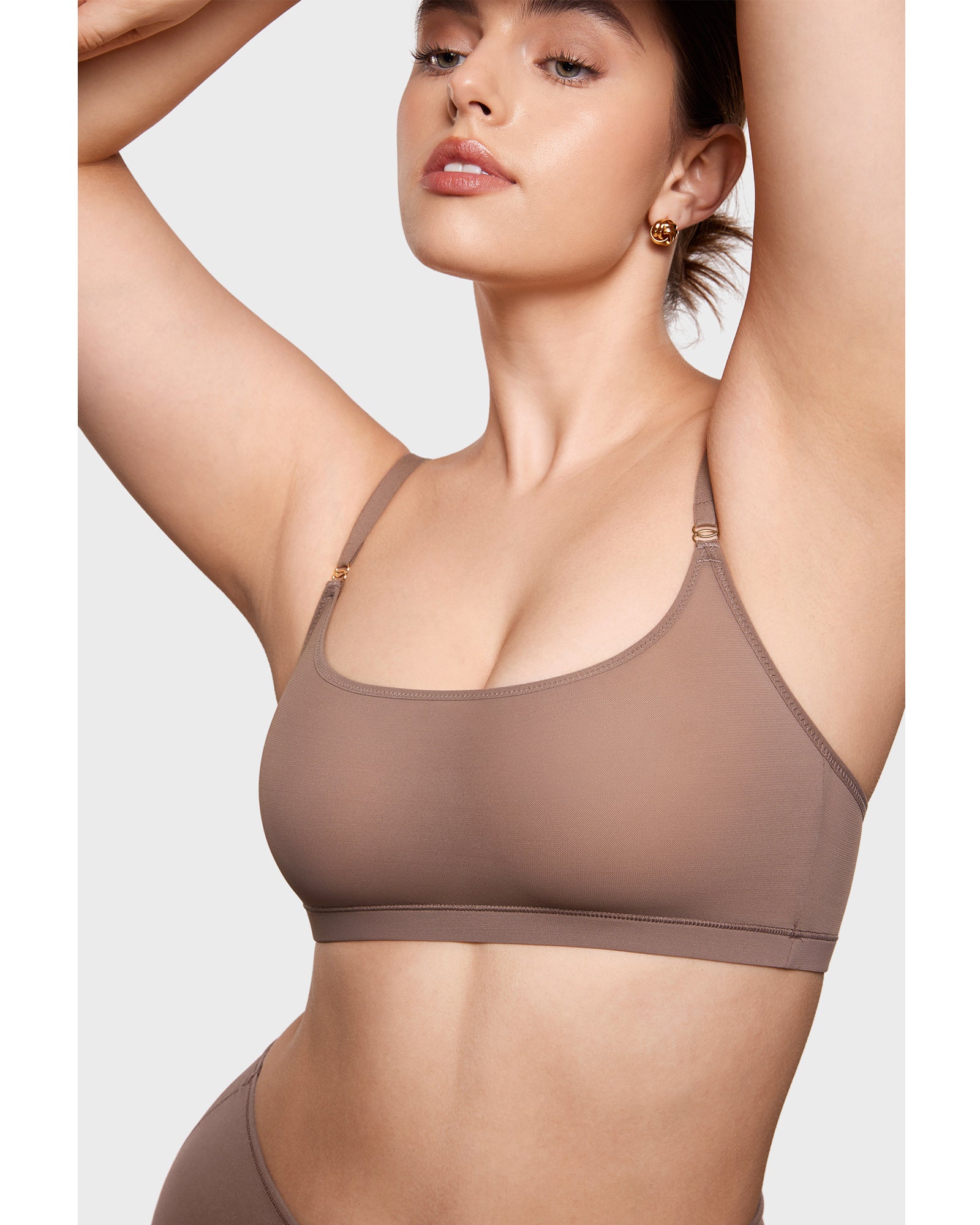 Cosnufy® Sheer Scoop Bralette