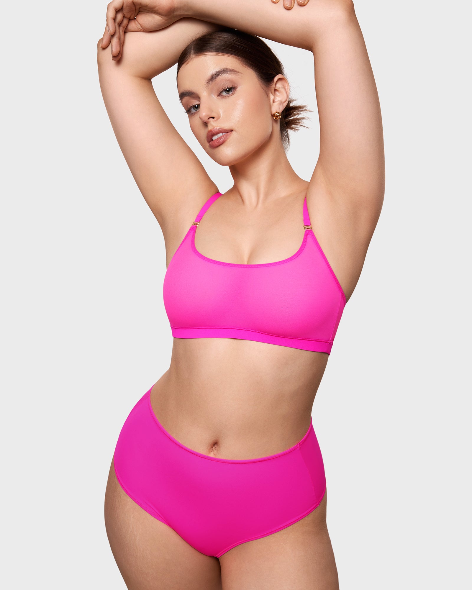 Cosnufy® Sheer Scoop Bralette
