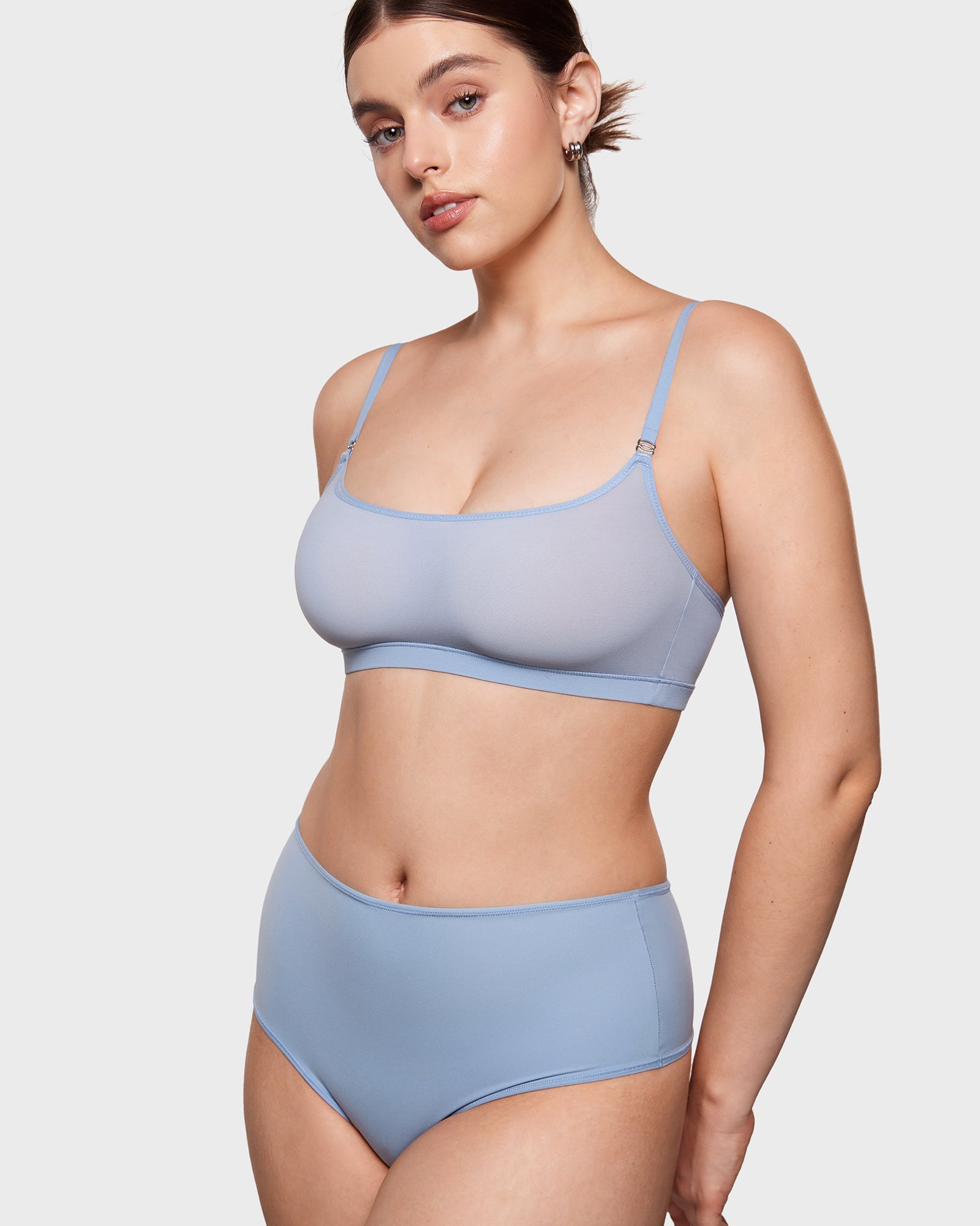 Cosnufy® Sheer Scoop Bralette